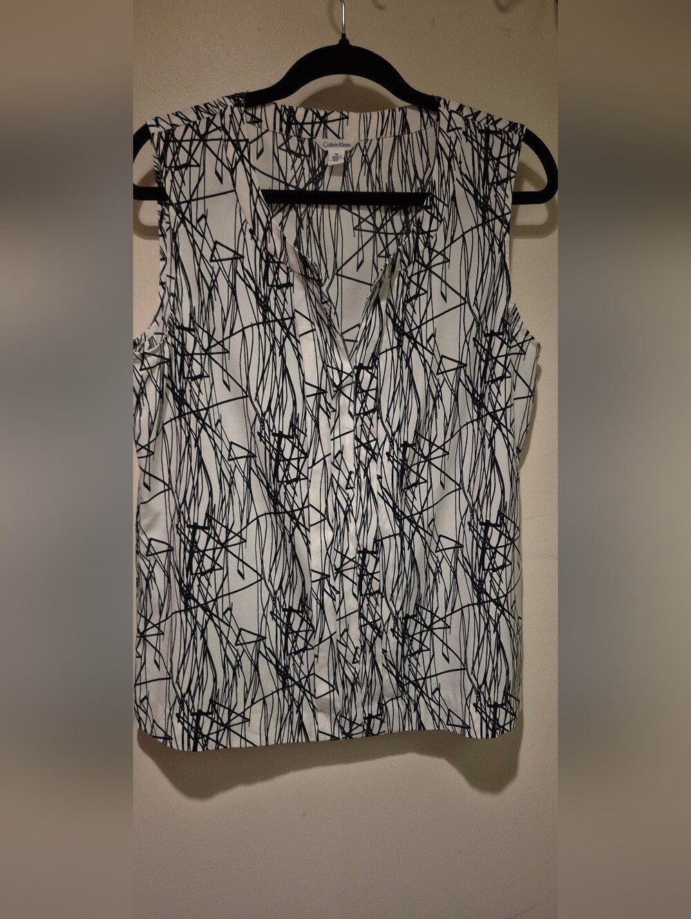 Black And White Calvin Klein Top